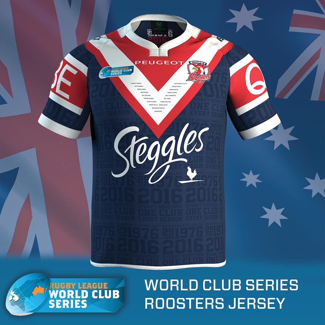 Sydney Roosters | Rugby League Jerseys