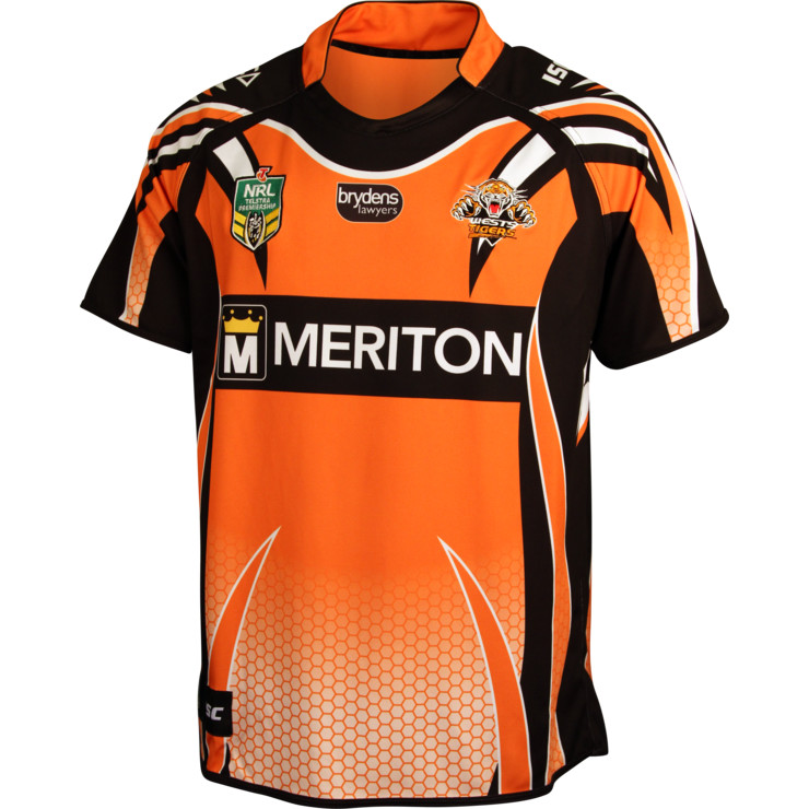 NRL WESTS TIGERS Blades Jersey #1 Balmain Rugby League Australia
