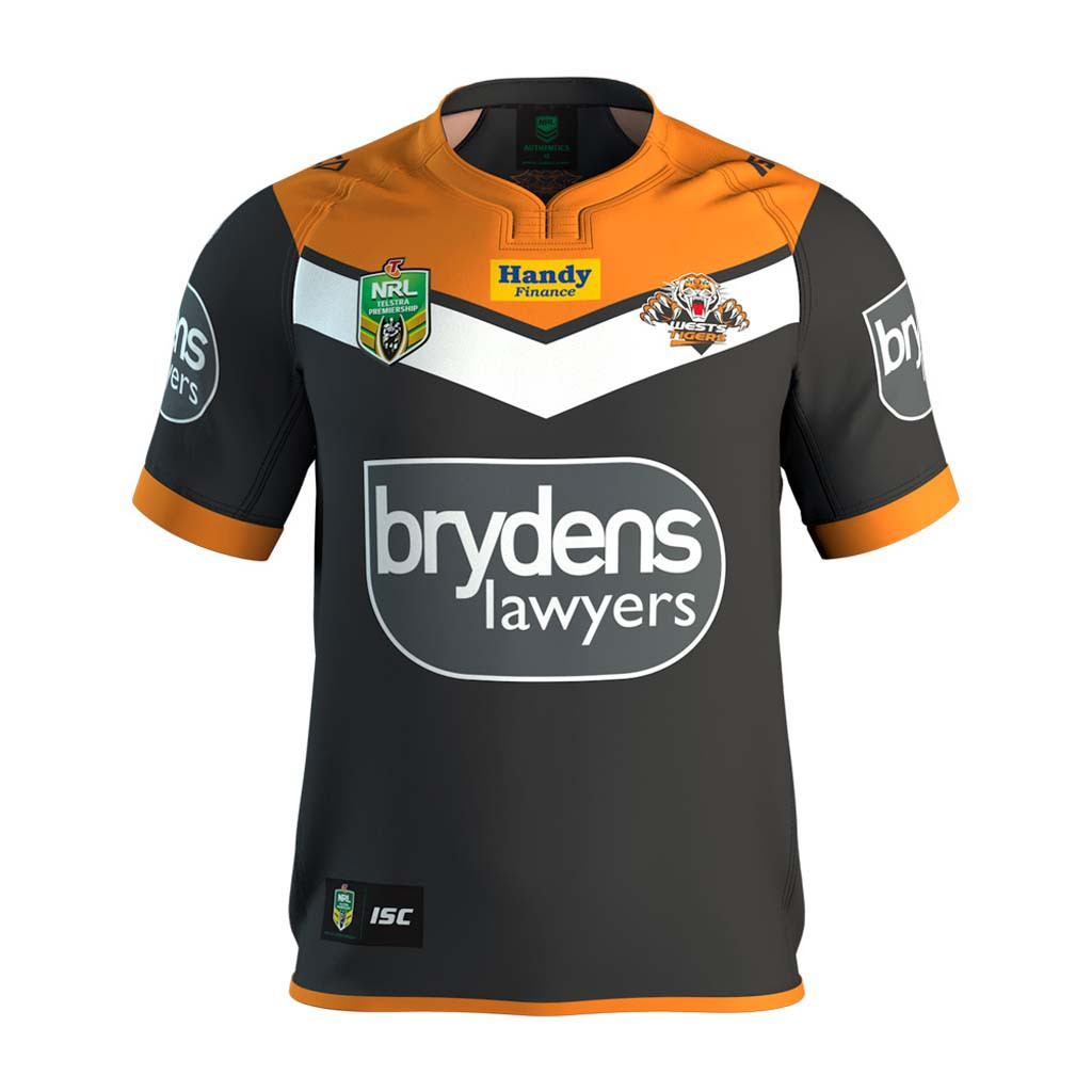 west tigers away jersey